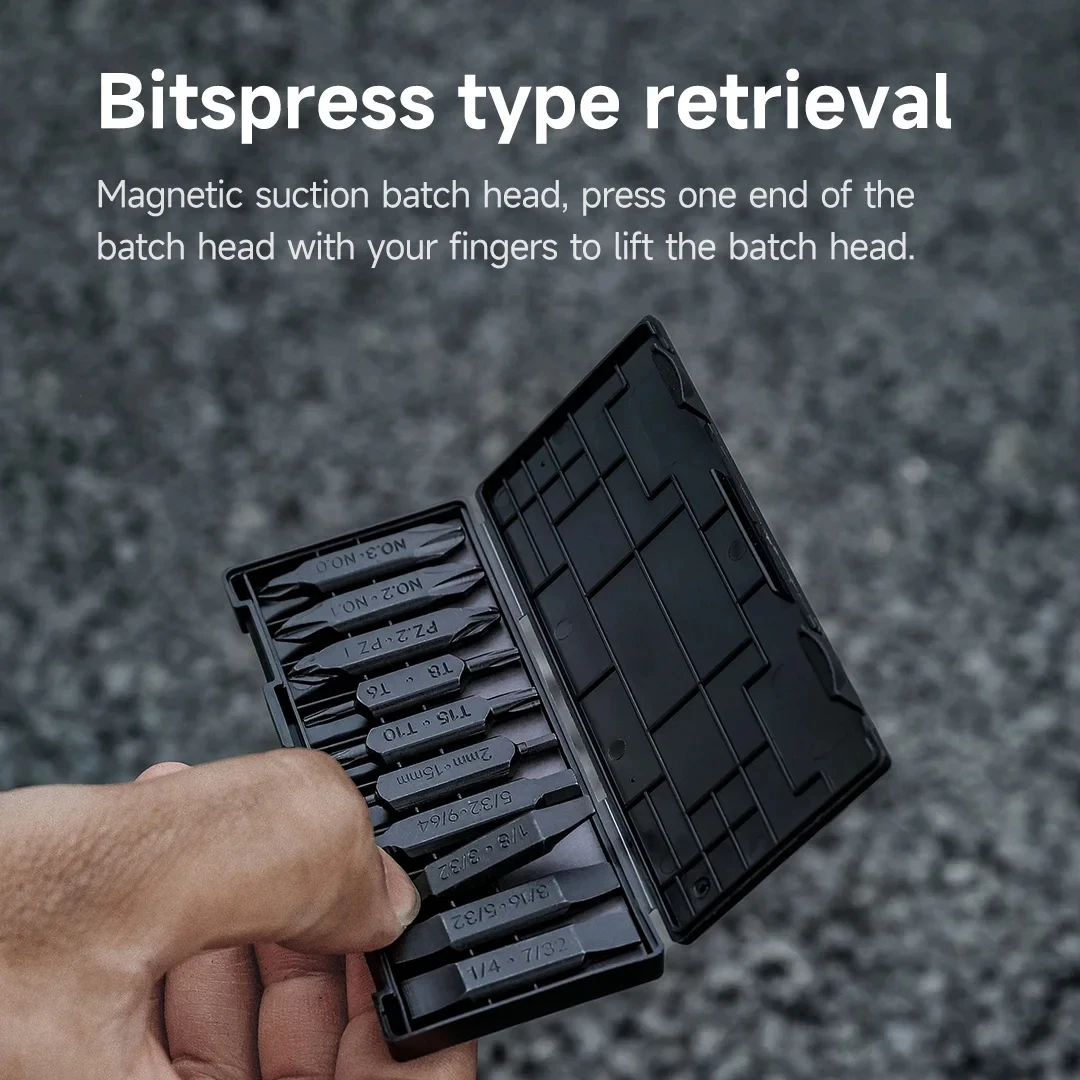 Набор бит NexTool E1 для карманного инструмента