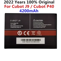 2022 years 100  Original 4200mAh Battery For Cubot P40 Mobile Phone High Quality Replacement Batteries Bateria Batterij