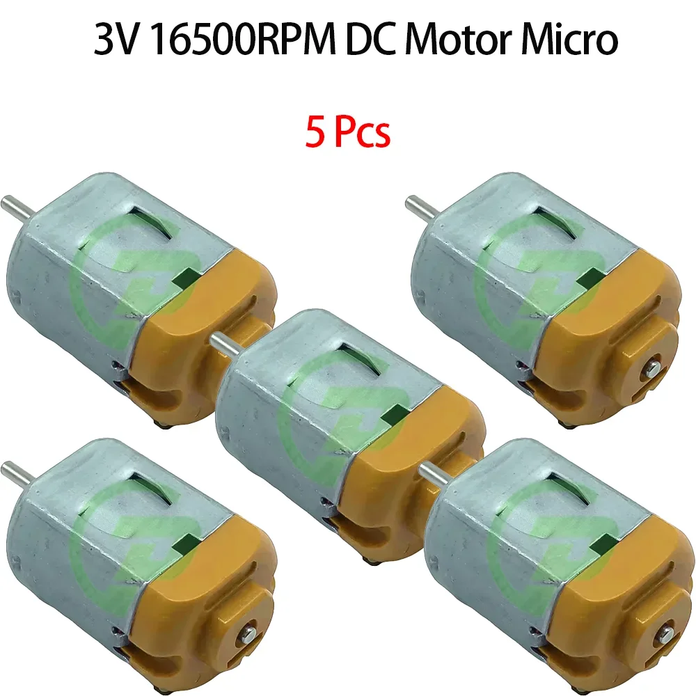 1/2/5/10 шт. 3 в 16500 об/мин двигатель постоянного тока Микро Мини Высокоскоростной 130