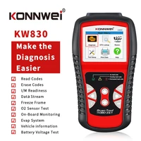 kw830 odb ii car scanner universal diagnostic tool obd auto engine fault check eobd error obd2 code reader diesel battery tester