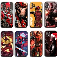 marvel wade winston wilson phone cases for samsung galaxy a51 4g a51 5g a71 4g a71 5g a52 4g a52 5g a72 4g a72 5g funda coque