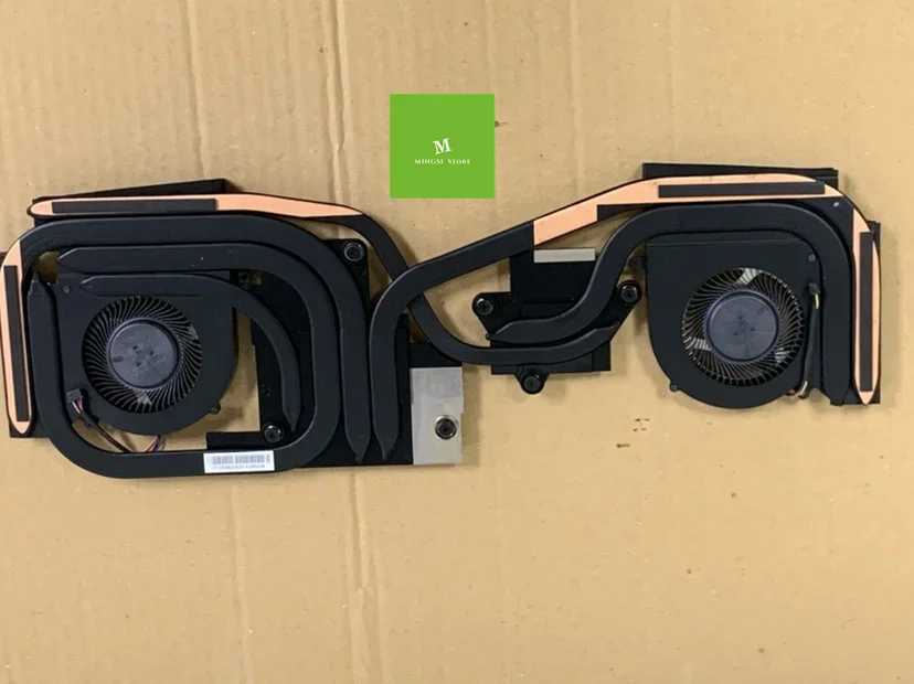 Охлаждение процессора вентилятор графического и радиатор для MSI GP66 GE66 GL66 10SGS 10SFS