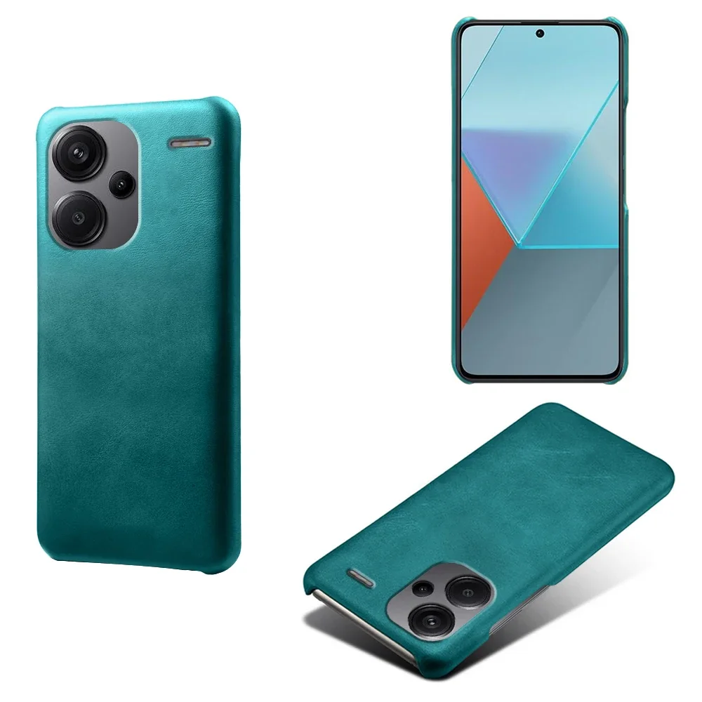 Для Redmi Note 13 Pro Plus 5G Funda Luxury Slim Leather Business чехол для + 23090RA98C 23090RA98G 23090RA98I