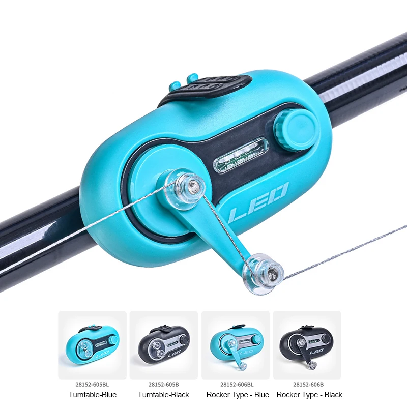 Электронная рыболовная версия звуковой и светильник зажим сигнал клева на