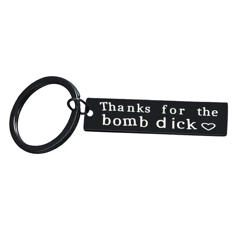 

Funny Keychains For Boyfriend Cool Couple Keychain Pendant Good Polishing Stainless Steel Small Accessories Key Chain Surprising