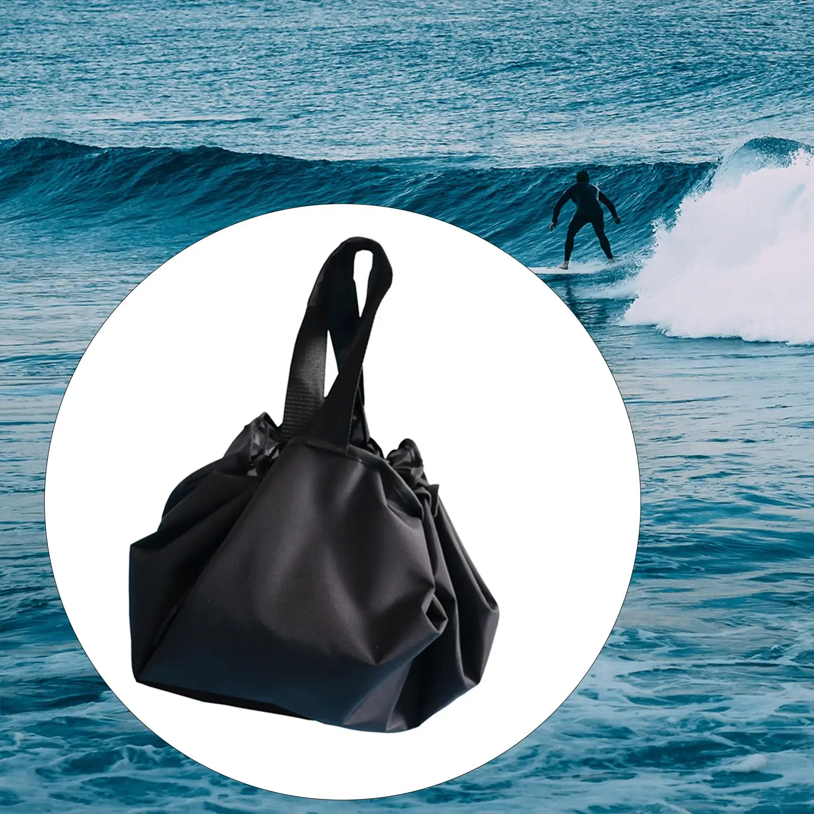 

Wetsuit Changing Mat Changing Mat Storage Bag Quick Change for Surfing