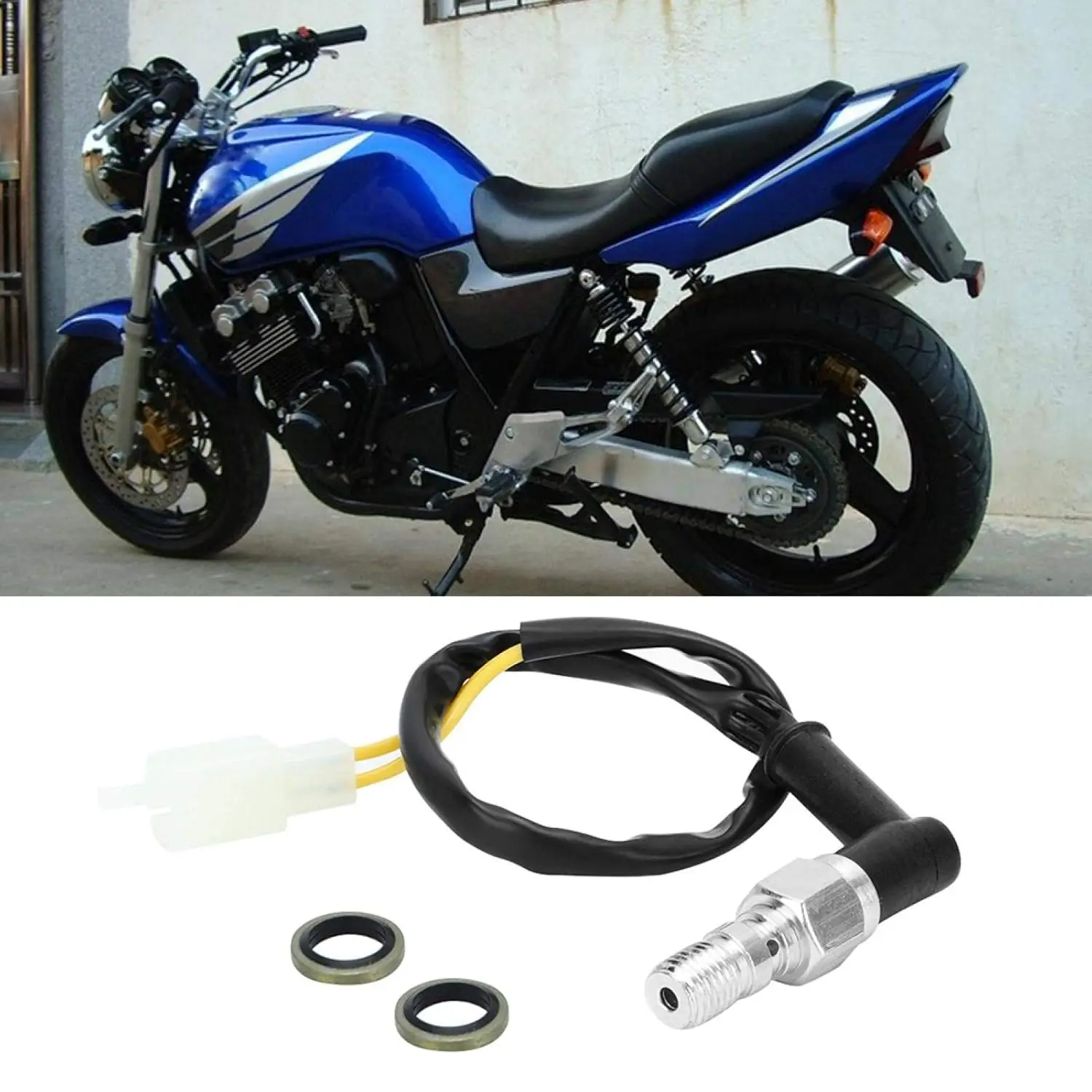 Болт-банджо с шагом гидравлического тормоза M10 мм x 1 25 для Ducati Honda KTN Kawasaki Suzuki Triumph