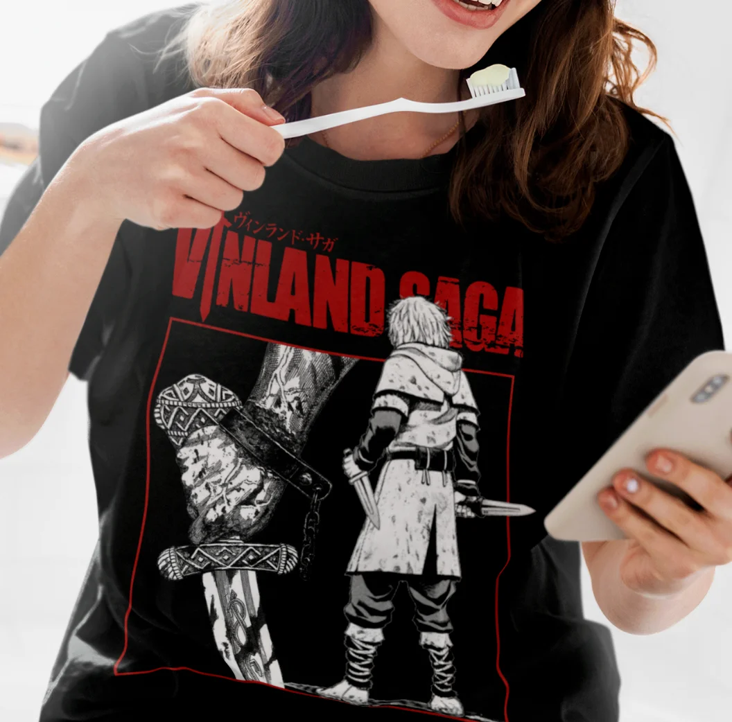 Vinland футболка из аниме Сага