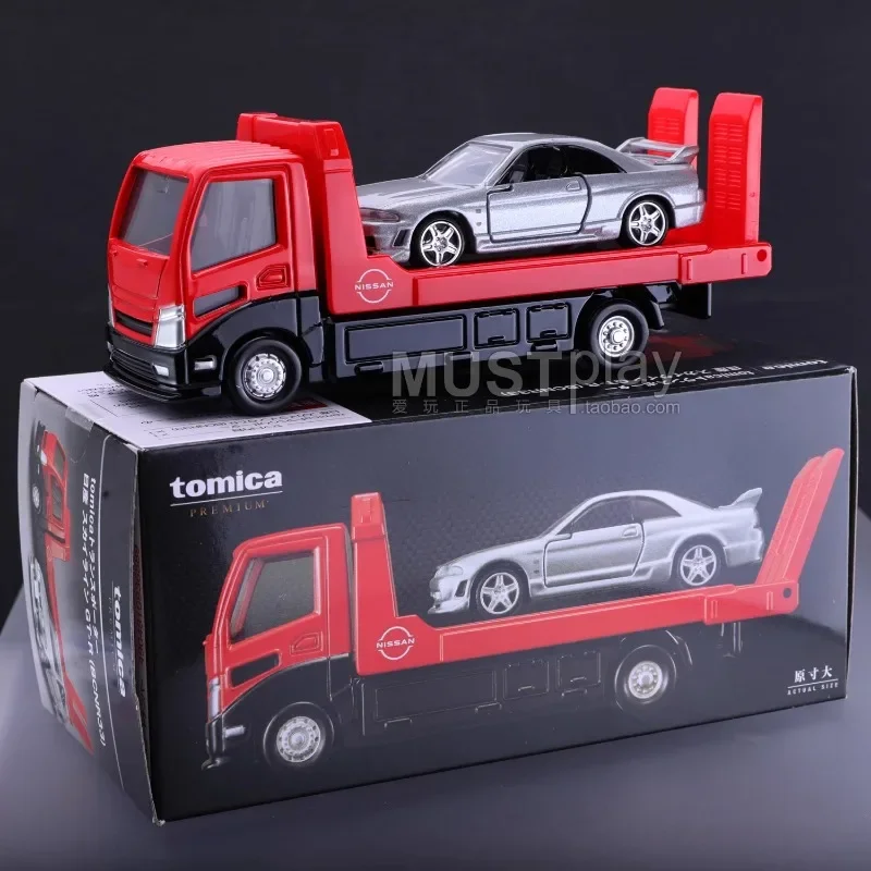 TAKARA TOMY Tomica Премиум транспортер Nissan GTR R33 автомобиль из сплава литая металлическая