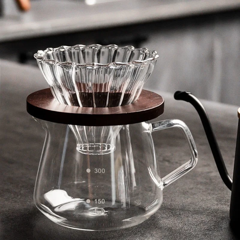 

Hand Made Coffee Maker Set Exclusive Beginner's Entry Equipment Coffee Filter Cup Coffeepot Hand Wash Pot