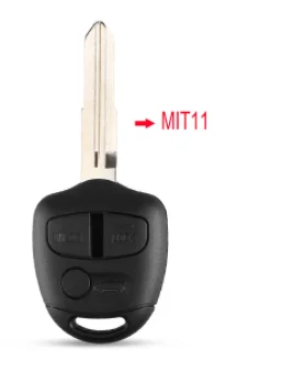 

Лучший ключ 2 3 кнопки Автомобильный Дистанционный ключ для Mitsubishi Outlander Pajero Triton ASX Lancer Shogun MIT8 MIT11 Blade 433 МГц чип ID 46