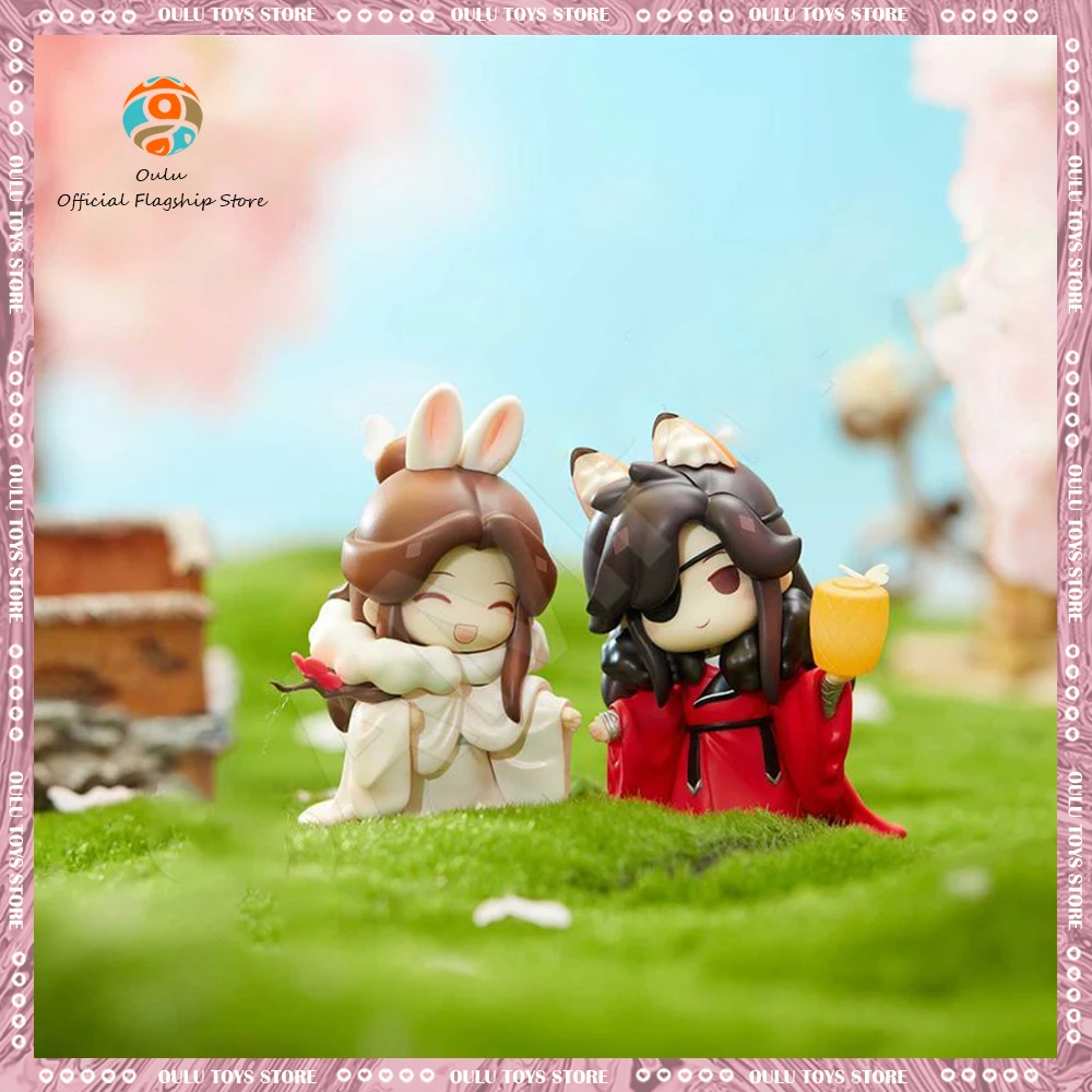 

Небесные официальные благословения Аниме фигурки Huacheng/xie Lian экшн-фигурки Статуэтка из ПВХ Коллекция моделей кукол украшения игрушки подарк...