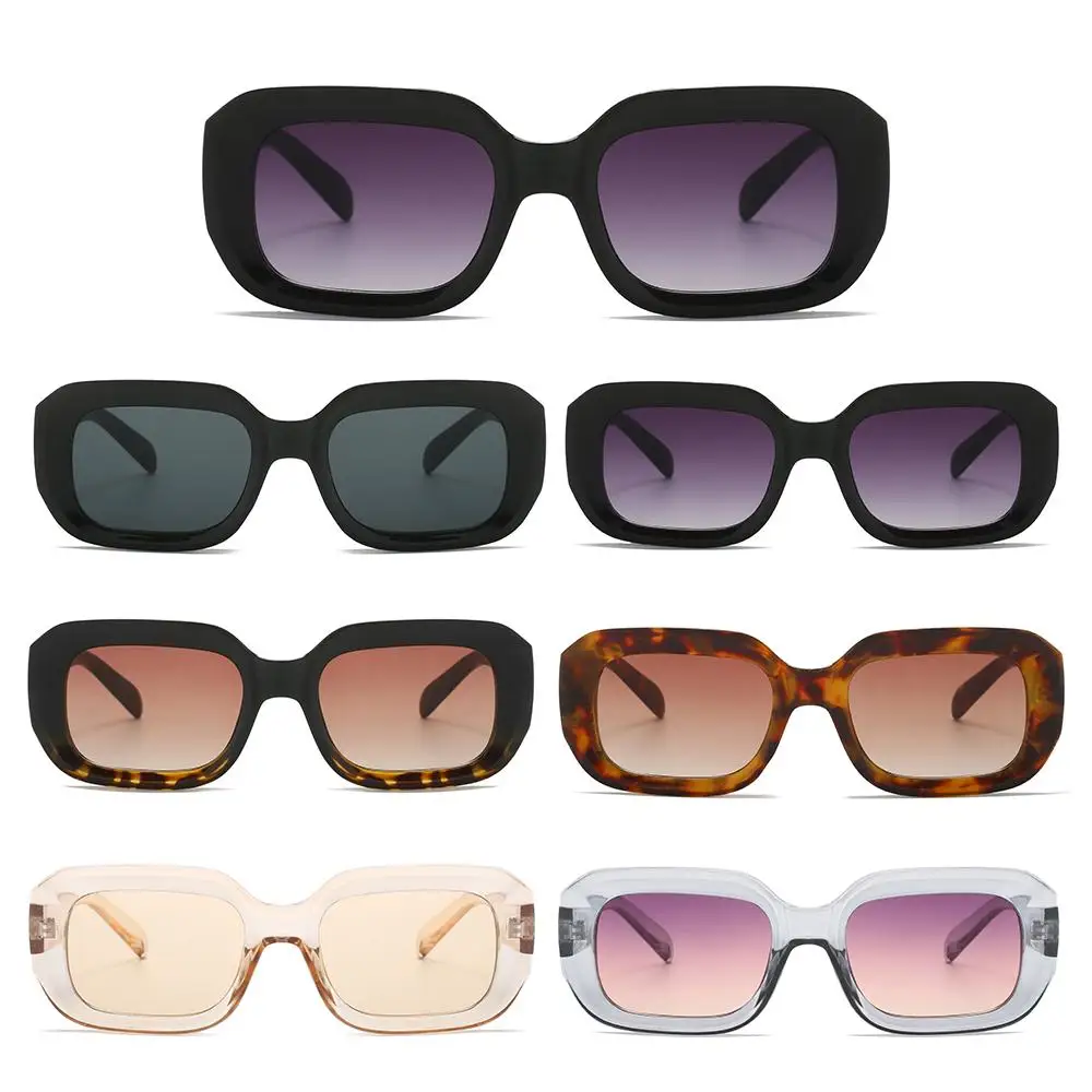 

Retro Square Frame Small Rectangle UV 400 Protection Eyeglasses Sun Glasses Women Sunglasses Eyewear