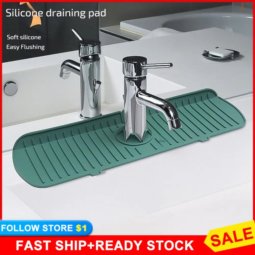 

Коврик для мыла столешницы с защитой от попадания воды удобное мытье рук Бытовая Чистка силиконовый дренажный складной