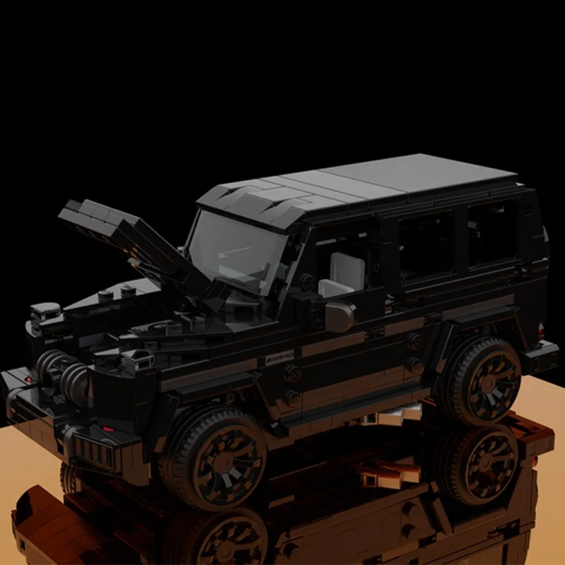 Фото 527 шт. MOC Mercedesesed G модификация городские чемпионы модель строительные игрушечные блоки собрать рождественские подарки DIY творческий кирпич для детей №3