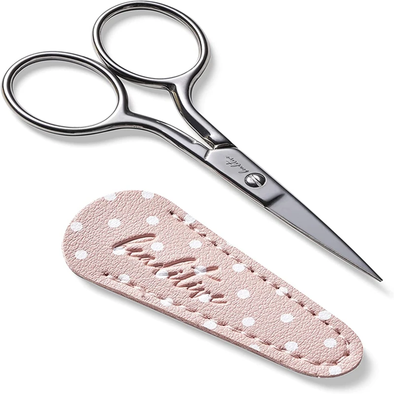 

Sewing Embroidery Stork Scissors with Leather Cover Stainless Steel Crane Shape Sewing Scissors for Needlework Handicraft Tools