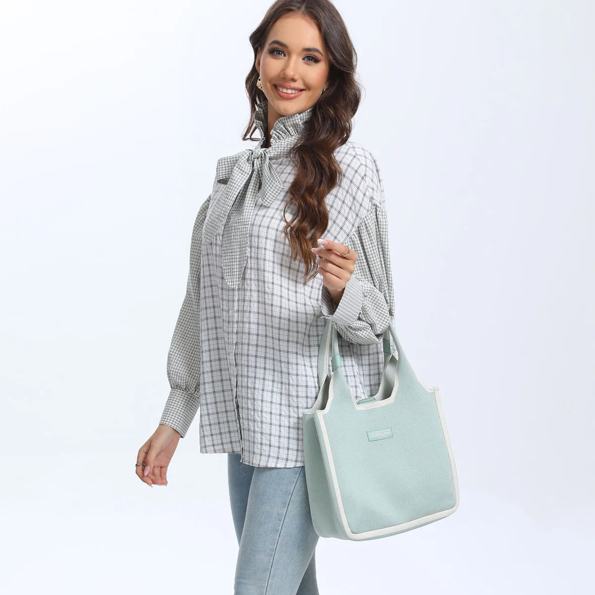 Портативная Женская Большая Сумка Большой Емкости Повседневная Модная Из