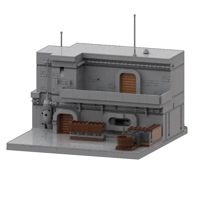 Звездная сцена из фильма модель Moc строительные кирпичи технология города Lothaler