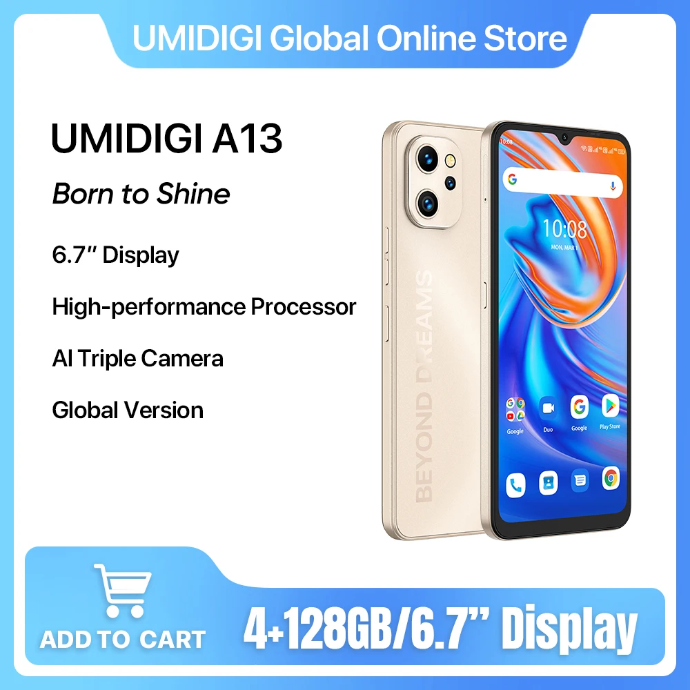 Смартфон UMIDIGI A13 4/128ГБ global