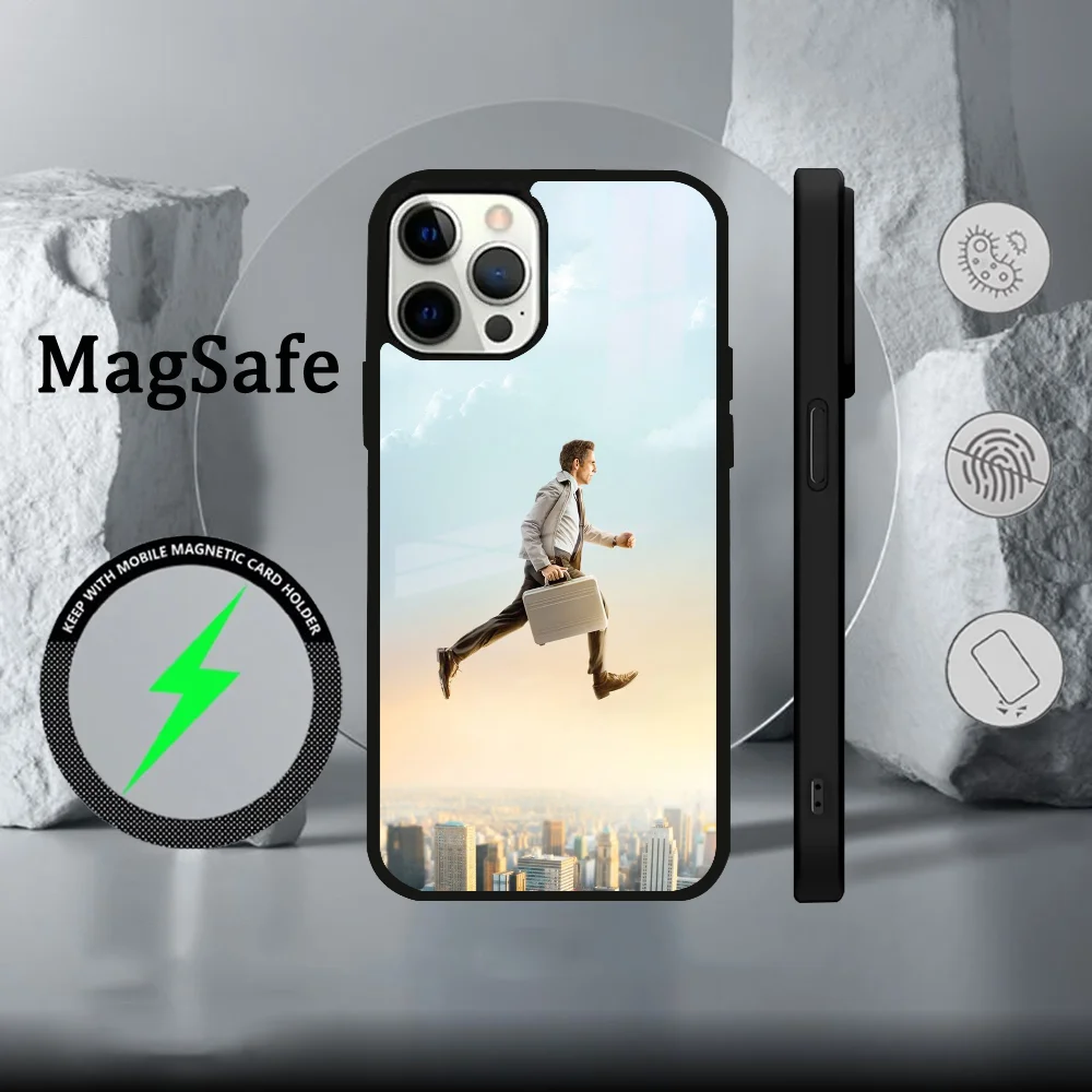 Чехол для телефона Moive The S-Secret Life Of Walter M-Mitty IPhone 16 15 14 13 12 11 Pro Max Plus Mini Magsafe Mirror Wireless Magn
