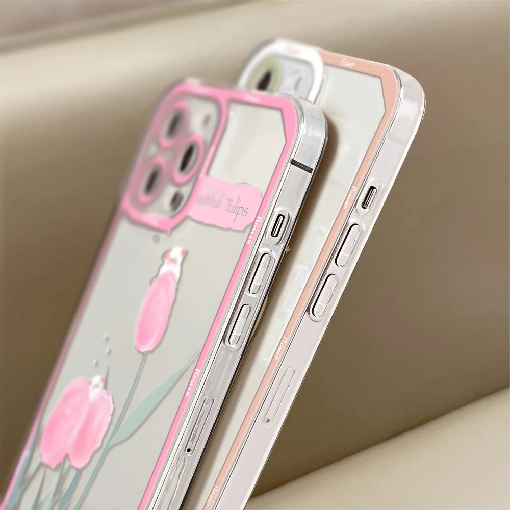TulipCase For Xiaomi Rdmi Note 11 Pro Case Mi 11 Lite 5G Funda Xiaomi 11T Redmi Note 10 9 8 Pro 9T 9 9C Poco X3 Pro Cover Soft