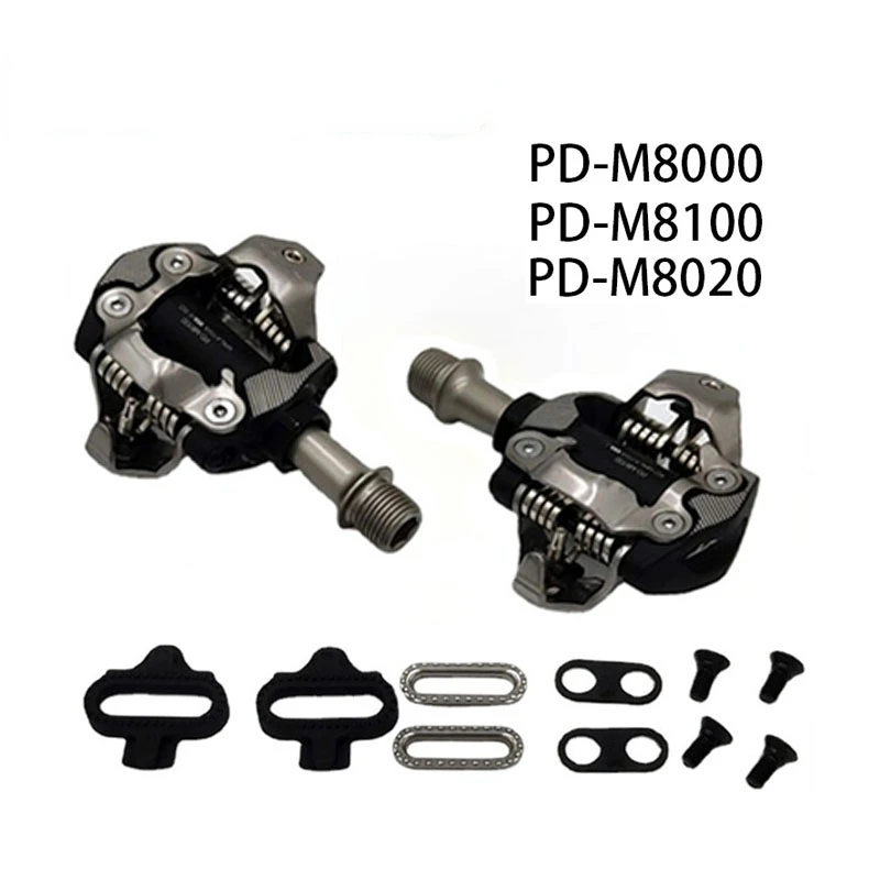 

DEORE XT PD-M8100/M8000/M8020 Self-Locking SPD Pedals MTB Components Using for Bicycle Racing Mountain Bike Parts with box