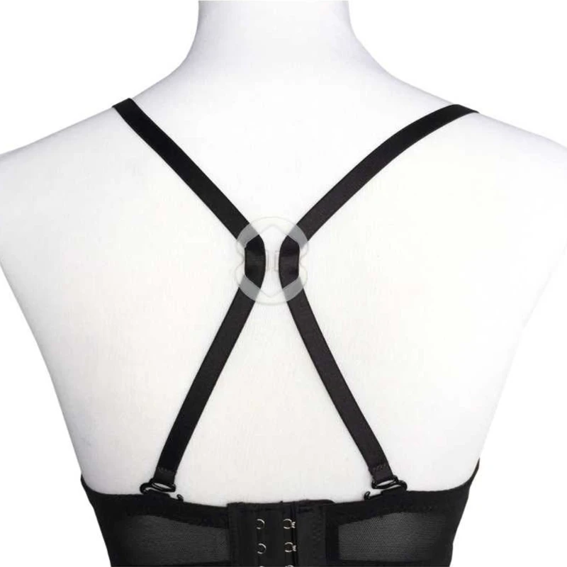 

9 Pcs Buckles For Bra Strap Anti Slip Exposure Proof Adjustable Clips Racer Back