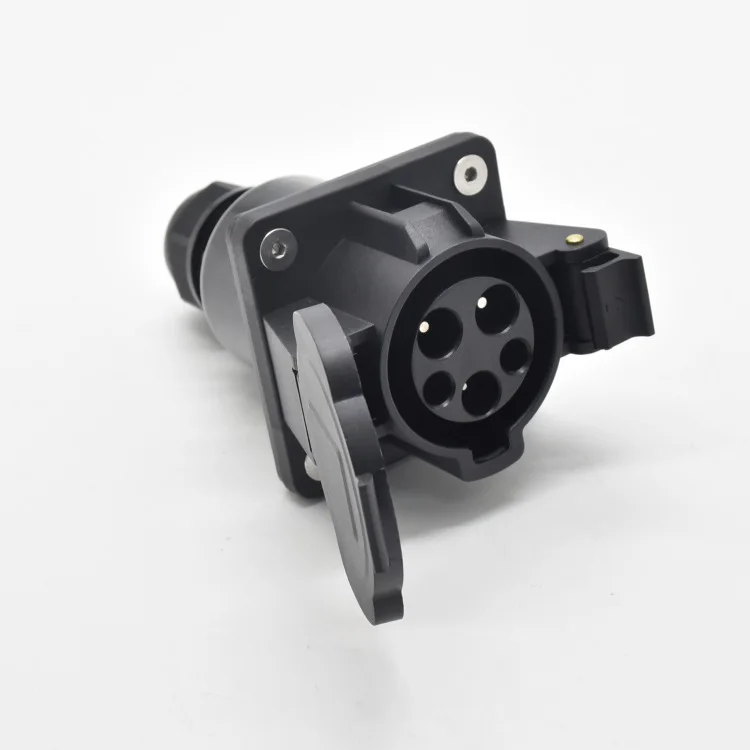 

American Standard New Energy Charging Gun Socket European Standard Electric Auto Socket 16A/32A Connector SAE J1772