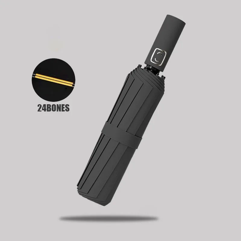 

Большой автоматический зонт 105 см черный