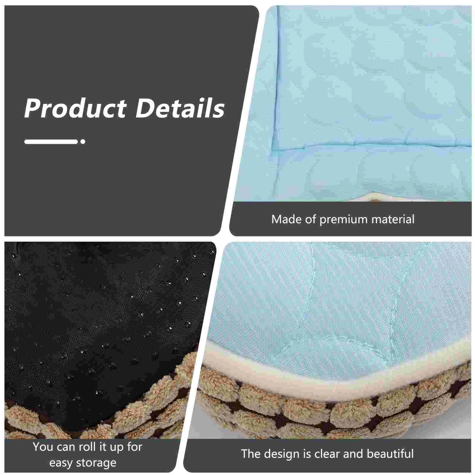 Коврик для домашних животных подушка щенка кошка летняя прохладная кровать