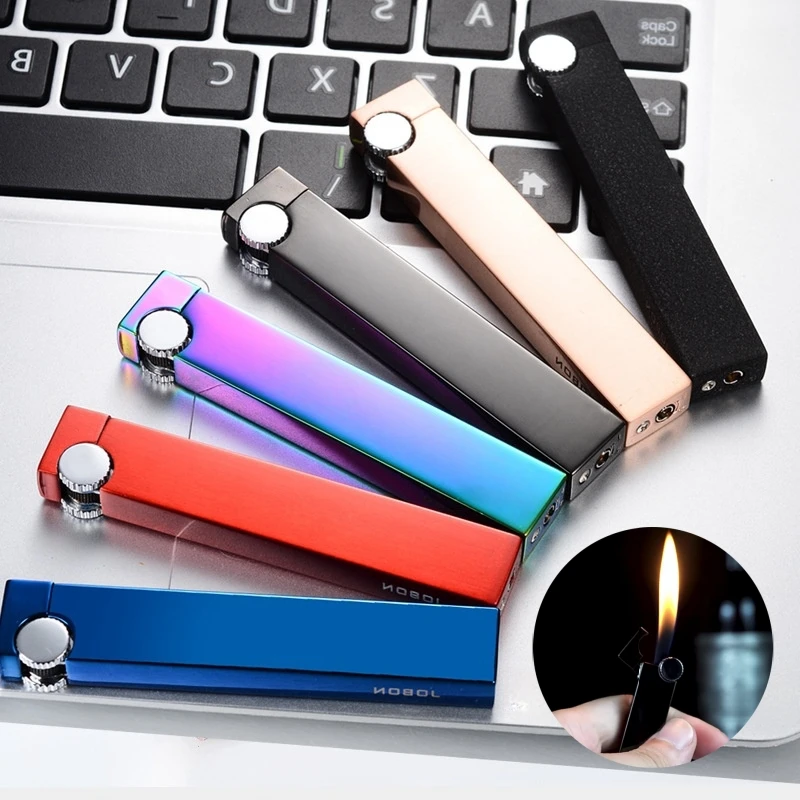 JOBON горячая мини-металлическая зажигалка с шлифовальным кругом крестообразная