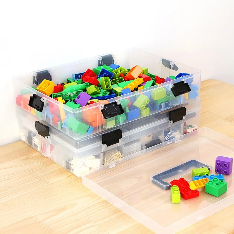 

Toy Organizer Lego Building Block Storage Boxes Organiser For Kids Plastic Children Storage Jewelry Tools Part Containers