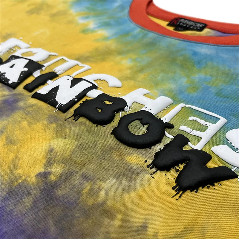 Женская футболка с коротким рукавом принтом буквы |