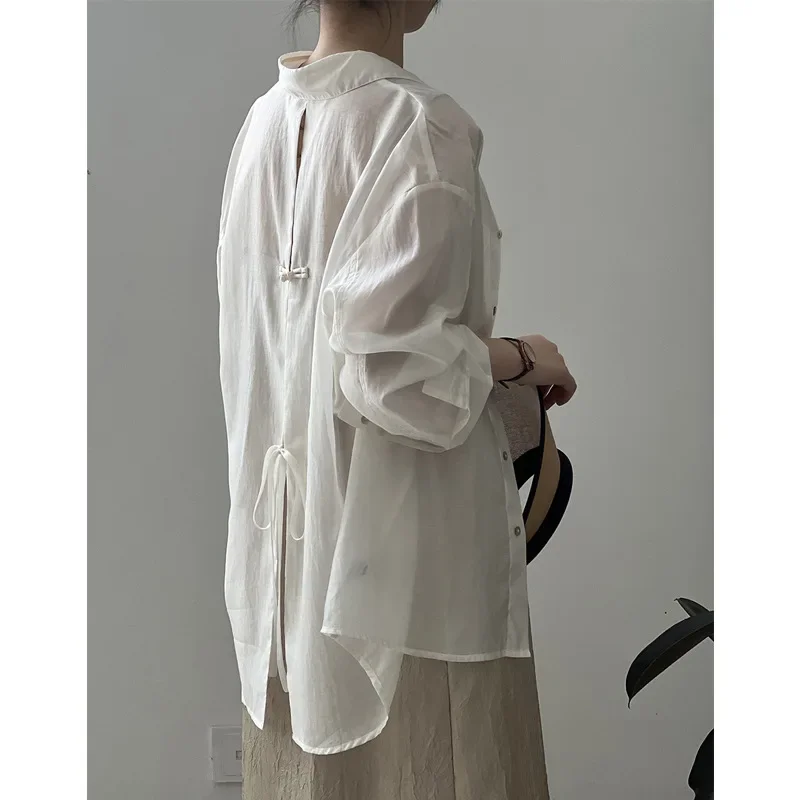 Jin Qian женская легкая солнцезащитная рубашка лето 2023 новый стиль облегающая в