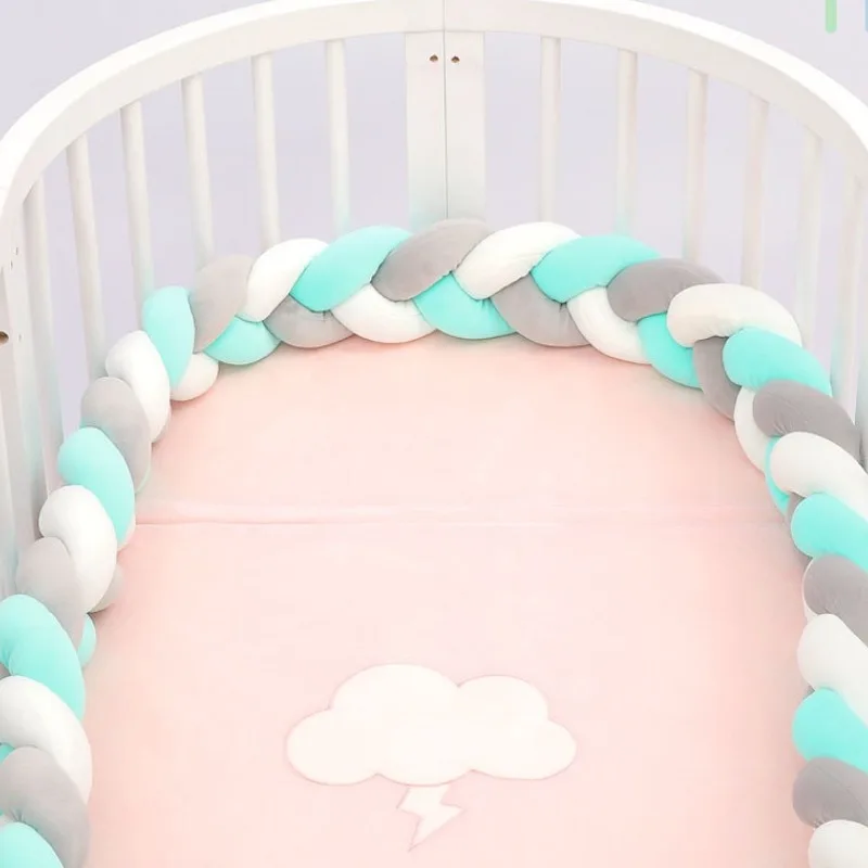 

Плетеная детская подушка с узлом, подушки для детской кроватки, декор для детской комнаты, подушки с узлом для младенцев, постельное белье