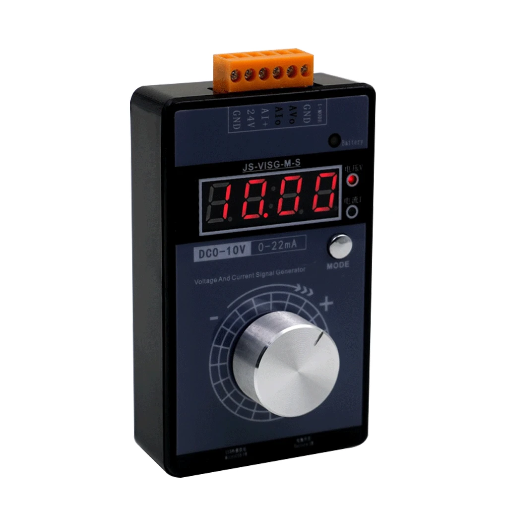 

Signal Generator Sources Adjustable Voltage High Precision Display Screen Simulator Portable Electronic Testing