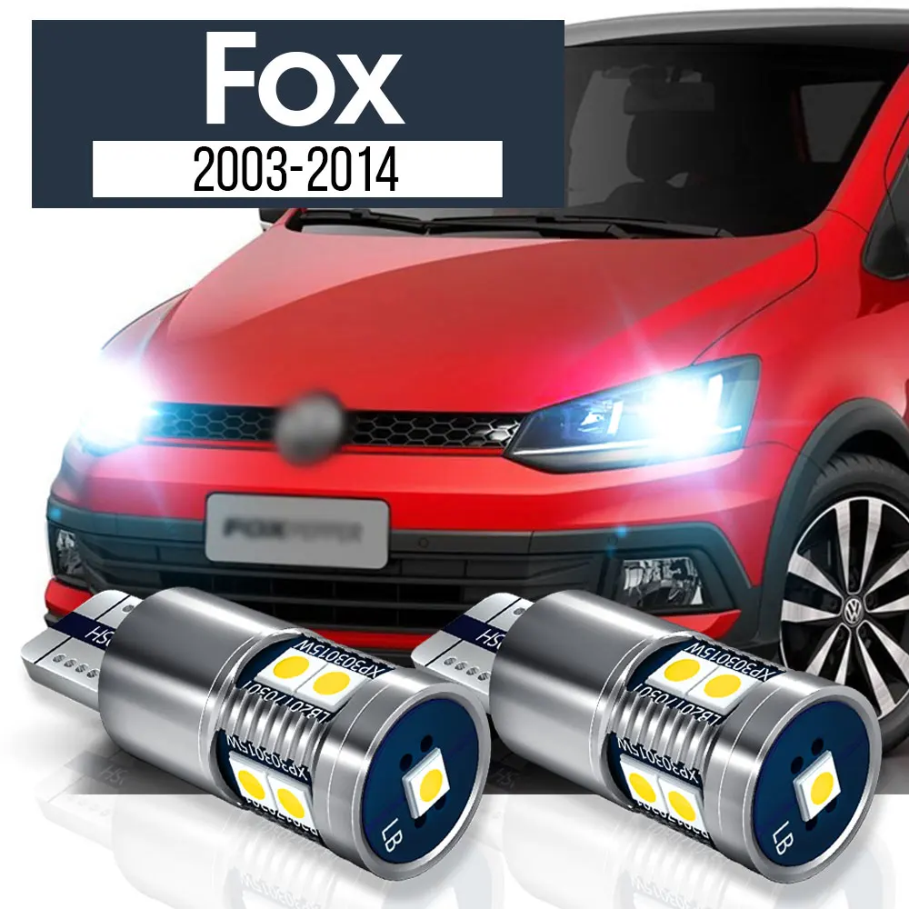 Фонарь заднего хода для парковки 2 шт. аксессуары габаритных огней CAN-шина VW Fox