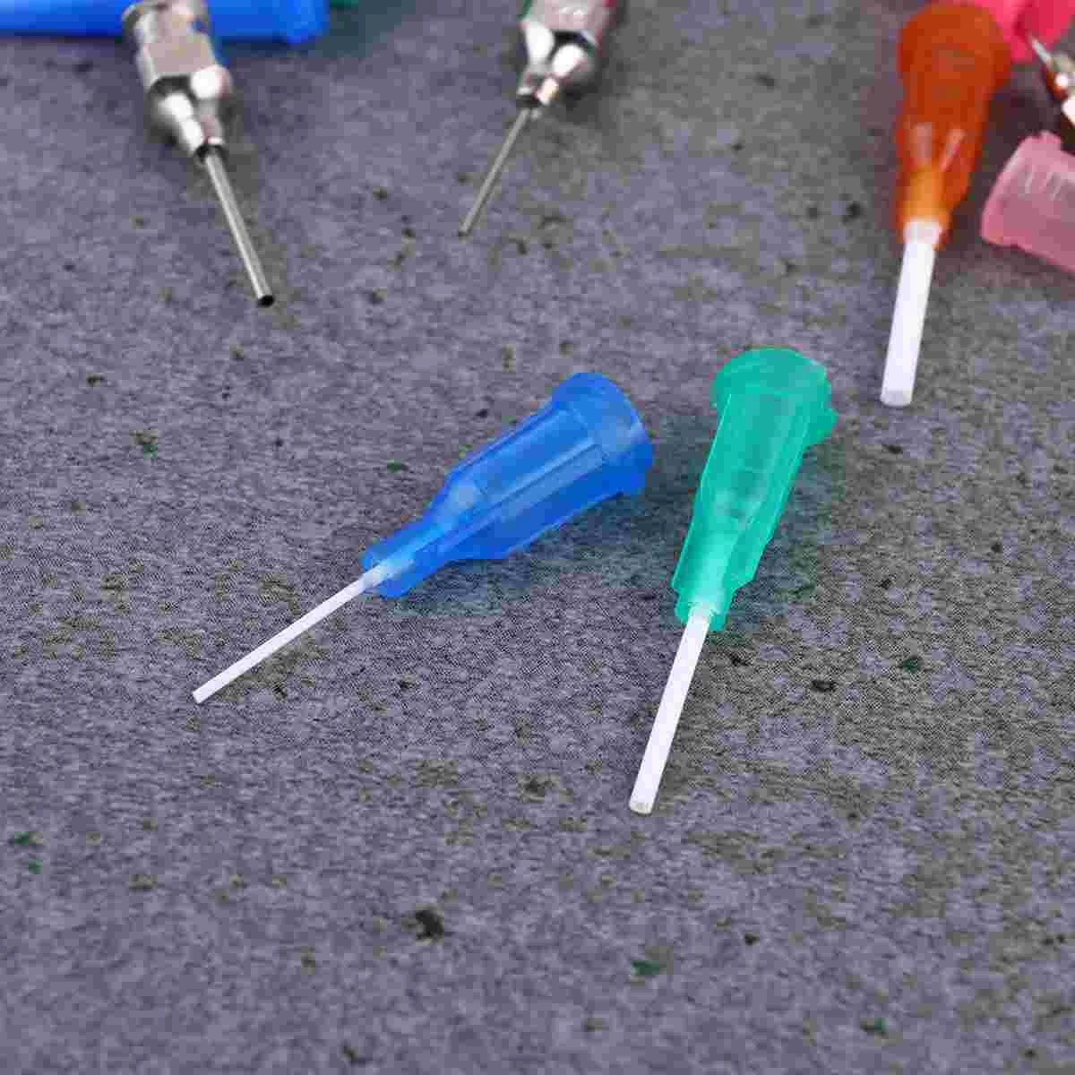 

24Pcs Tool Kit Plastic Bottles Needles Mouth Art Drawing Accessories (16Pcs Needles Mouth, 4Pcs Plastic Bottles, 4Pcs End Cap)