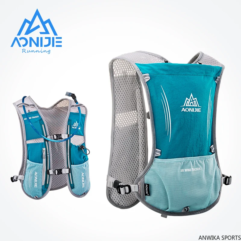 

AONIJIE E913S 5L Hydration Backpack Rucksack Bag Vest Harness Water Bladder Hiking Camping Running Marathon Race Sports Orange