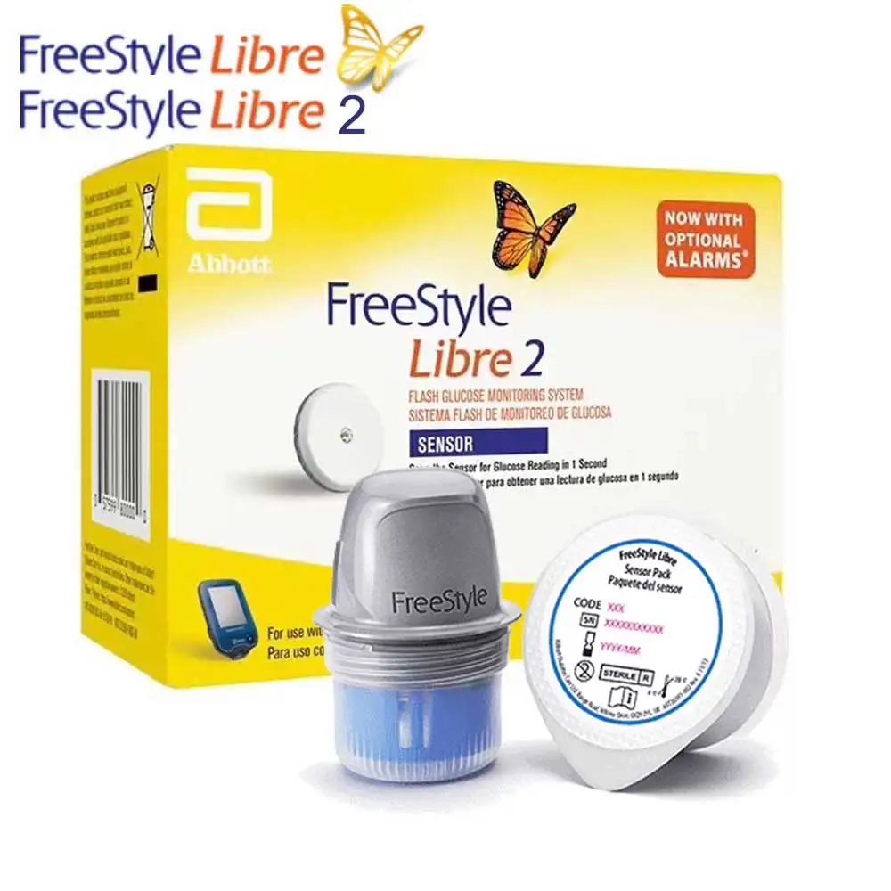 FreeStyle Libre 2 Sensor 24 Hours Painless Blood Glucose Meter Sensor Bluetooth Monitoring Sensor