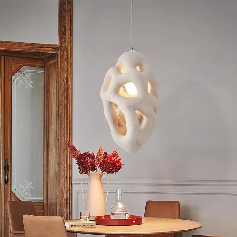 

Loft Retro G9 Led Pendant Lights Stairs Irregular Suspend Lamp Nordic Wabi Sabi Hanging Lamp Lustre Home Decor Led Luminarias