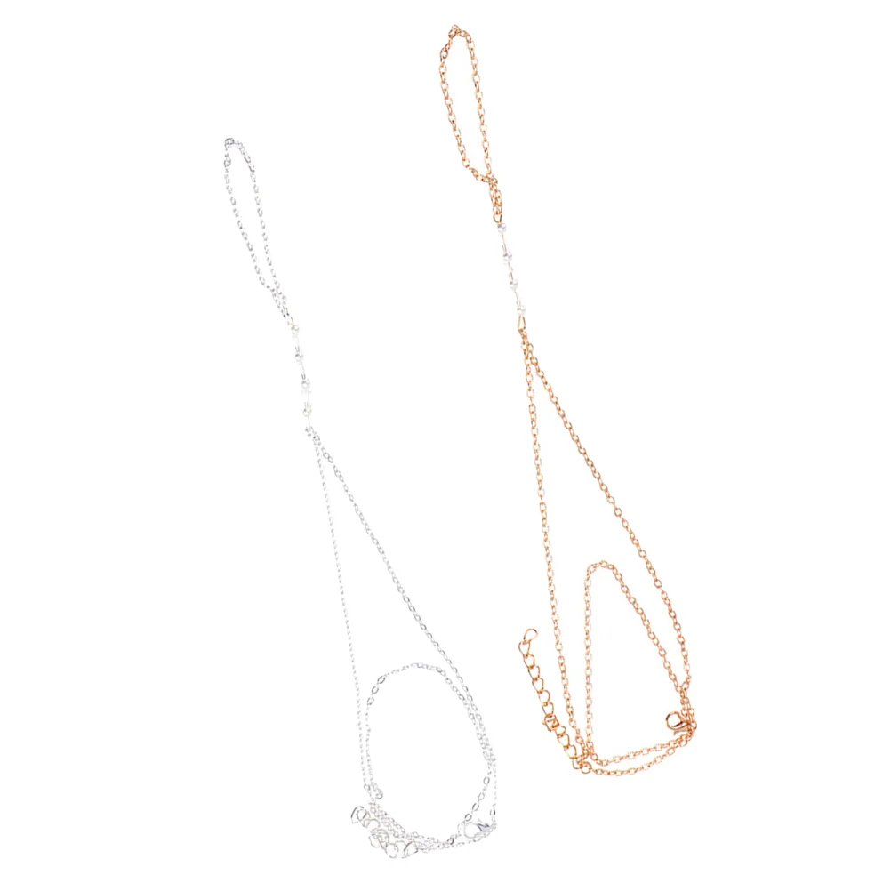 

2pcs Anklet Fashion Ankle Bracelets Summer Beach Ankle Chain Jewelry