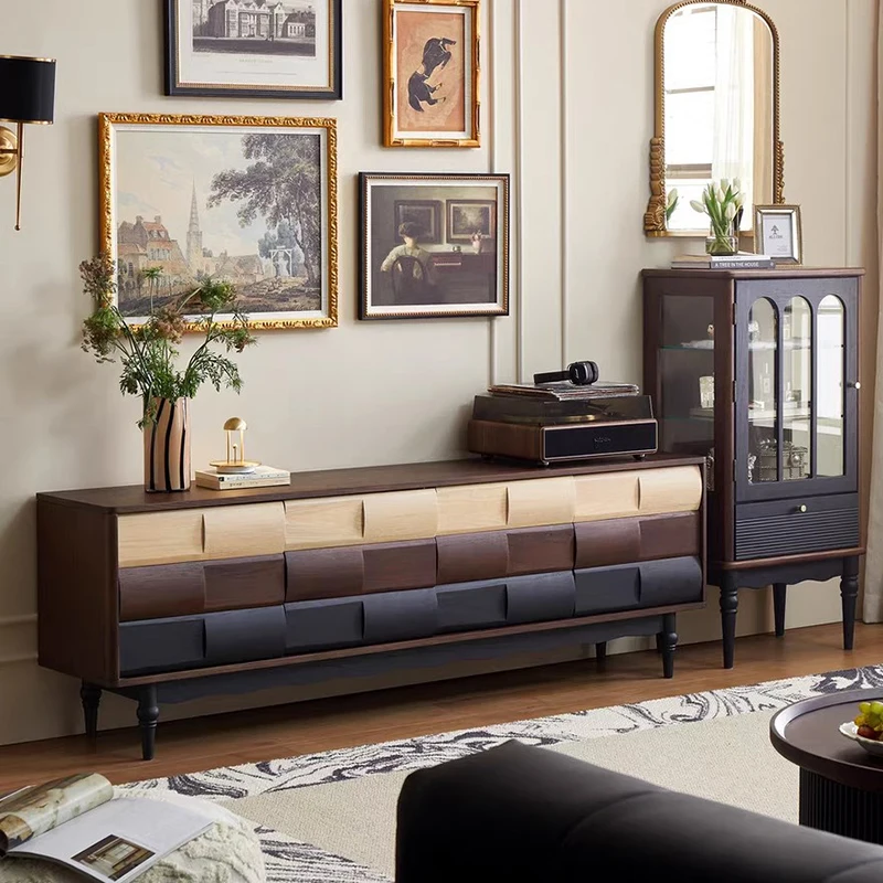 Мебель для хранения в гостиной дизайнерский шкаф телевизора современный стол