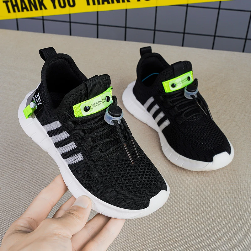 SENAGE Children's Sneakers Summer Non-slip Breathable Kids Running Shoes Lightweight Casual Trainers Boy Shoes Plus Size 26-38