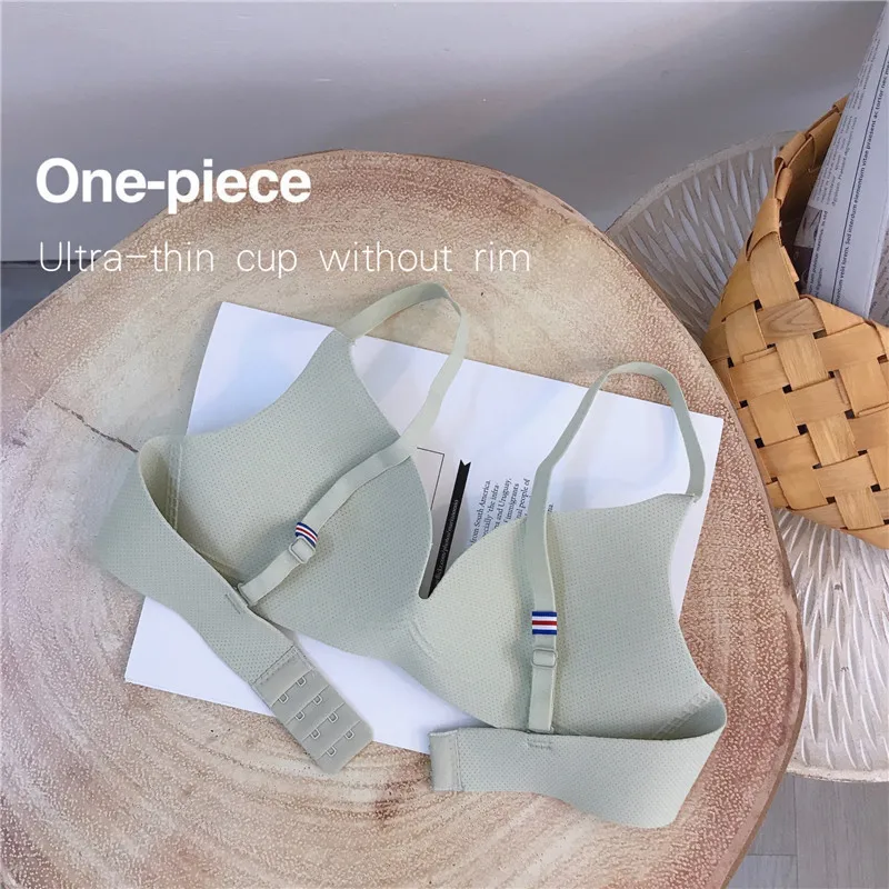 Girl Small Breasts Bra for Women Small Size Comfort Wireless Gather Sexy Push Up Simple Lingerie Seamless Brassiere Bralettle