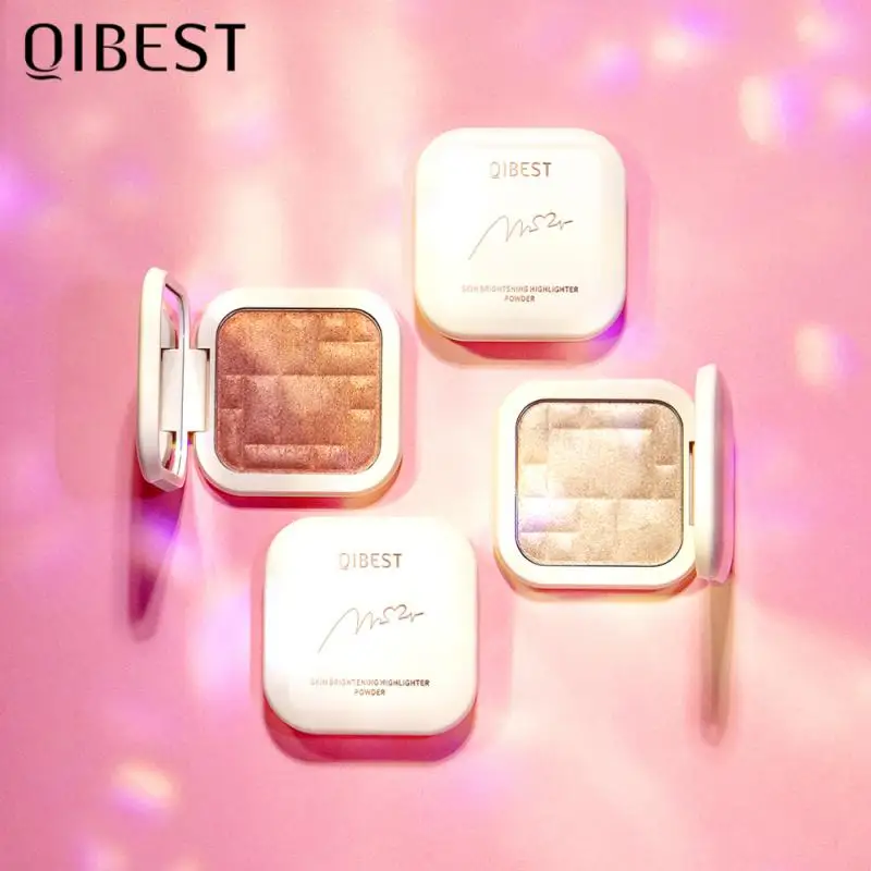 

Mashed Potatoes Texture Diamond Sparkling Highlight Face Body Contour Brighten Highlighter Palette Shimmer Shiny Powder 4 Colors