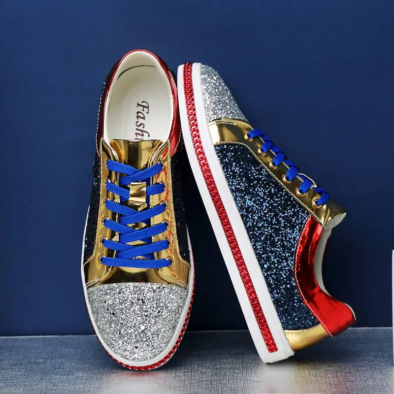 

2022 Board Shoes Men's and Women's Casual Shoes Personalized Diamond-Embedded Youth Tide Autumn Internet Hot Fashion Brand