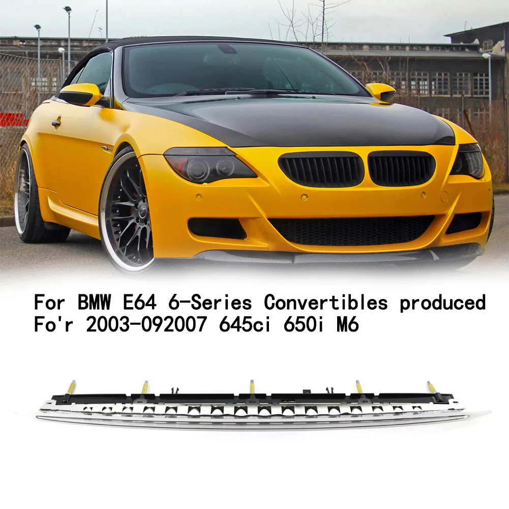 

For BMW E64 6-Series Genuine Third Stoplamp,Brake Stop Light 650i M6 645ci NEW BMW 6 Series E63 04-07 High Brake Light Red/black
