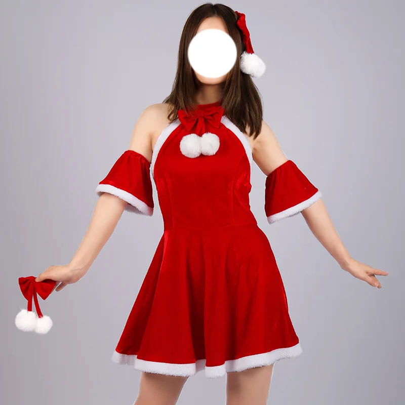 

Women's Set 2023 Spring And Autumn New Christmas Women's Stage Performance Costumes Party Cosplayer Costumes
