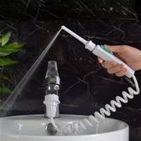 faucet water dental flosser 6 nozzle oral jet irrigator interdental brush tooth spa cleaner teeth whitening toothbrush cleaning